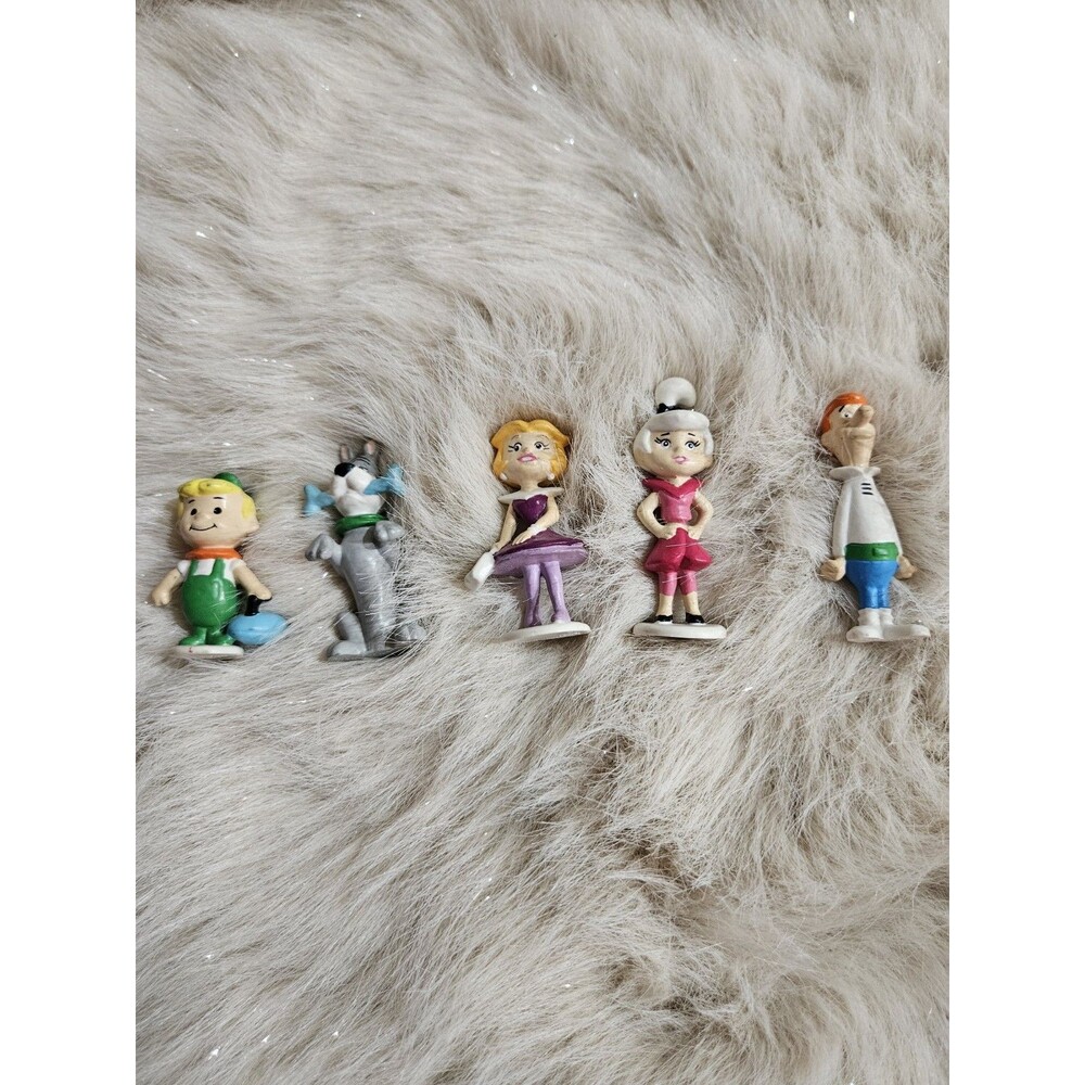1990 Applause The Jetsons PVC Figures Lot 5 George Jane Judy Elroy AstroVintage
